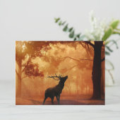 Der Hunter Antlers Kaart (Staand voorkant)