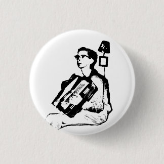 Der Junge mit dem Akkordeon - Pin Ronde Button 3,2 Cm