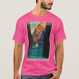 Der Knigssee - Duitse reisposter T-shirt