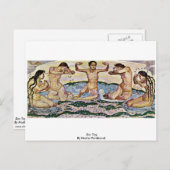 Der Label van Hodler Ferdinand Briefkaart (Voorkant / Achterkant)