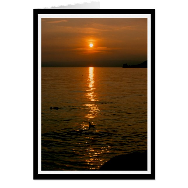 der letzte Abend .... Karte (Devant)