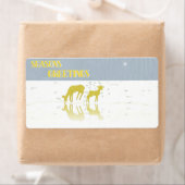 Der Reflection-Star-Je aangepaste verzendlabels Etiket (Insitu)