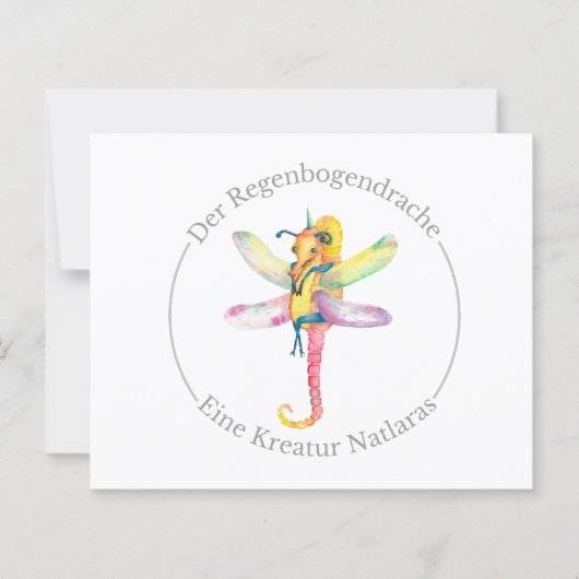 Der Regenbogendrache - Eine Kreatur Natlaras (Voorkant)