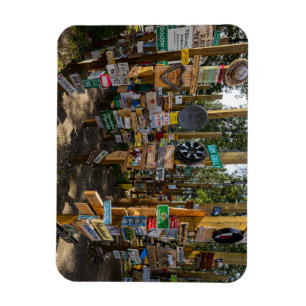 Der Sign Post Forest in Kanada Magnet