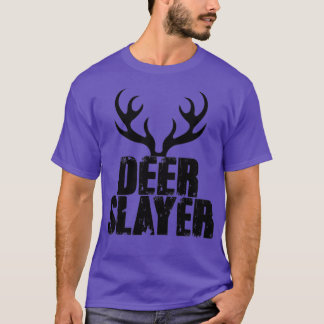 Der Slayer Hunter Killer Buck Hunting Season Outed T-shirt
