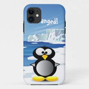 Deranged Penguin iPhone 11 Hoesje