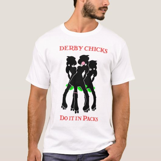 Derby Chicks Pack T-shirt (Voorkant)