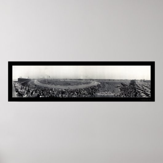 Derby Churchill Downs Foto 1937 Poster (Voorkant)