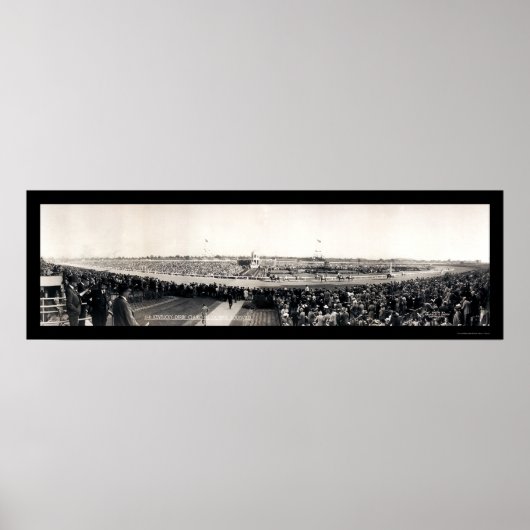 Derby Churchill Downs Foto 1941 Poster (Voorkant)