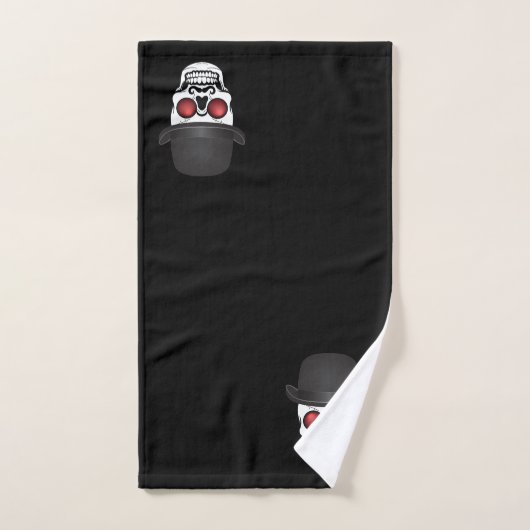 Derby Costumed Skull Bad Handdoek (Handdoek)