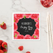Derby Day Red Roses Servet (Insitu)