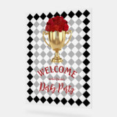 Derby Day Trophée et Roses Bienvenue (Angle)