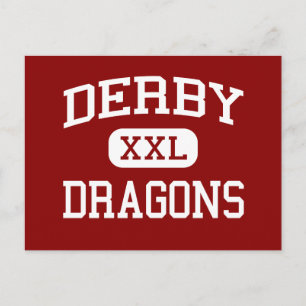 Derby - Dragons - Middle - Birmingham Michigan Briefkaart