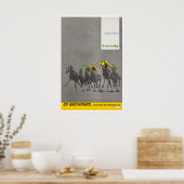 Derby du Kentucky Art Course de Chevaux Impression (Cuisine)