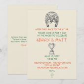 Derby Feest Kaart (Voorkant / Achterkant)