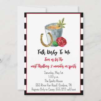 Derby Feest Uitnodiging