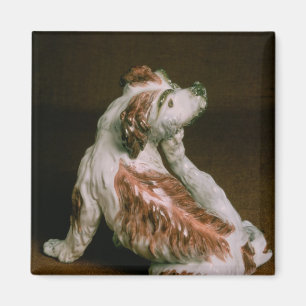 Derby figuur van een koning Charles spaniel Magneet