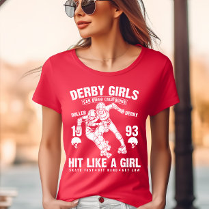 Derby Girls, als een meisje T-Shirt