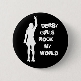 Derby Girls Rock My World Button