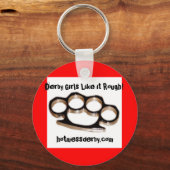 Derby Girls vind het erg, hotm... Sleutelhanger (Voorkant)
