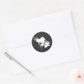 derby liefde sticker op zwart (Envelop)