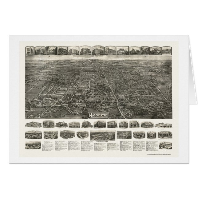 Derby (Manchester), CT Panoramic Map - 1914 (Voorkant Horizontaal)