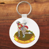 derby meisje omhoog sleutelhanger (Voorkant)