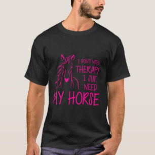 Derby Paard Race Liefde Grappige Eigenaar Racing M T-shirt