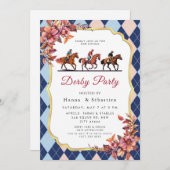 Derby Party Invitation (Devant / Derrière)