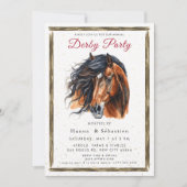 Derby Party Invitation (Devant)