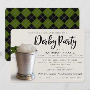Derby Party Mint Julep Kaart