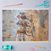 Derby Race Churchill Decoupage Tissuepapier (Craft)