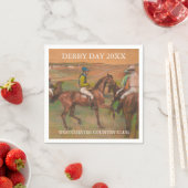 Derby Race Paarden | Edgar Degas Custom Servetten (Insitu)