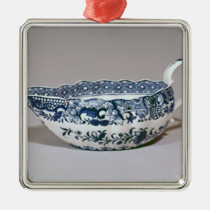 Derby sauceboat, c.1765 metalen ornament
