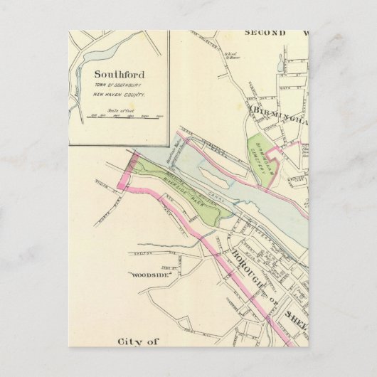 Derby, Shelton Briefkaart (Voorkant)