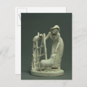 Derby shepherdess, 1790 briefkaart (Voorkant / Achterkant)