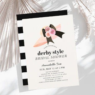 Derby Style Big Pet Roos Vrijgezellenfeest Kaart