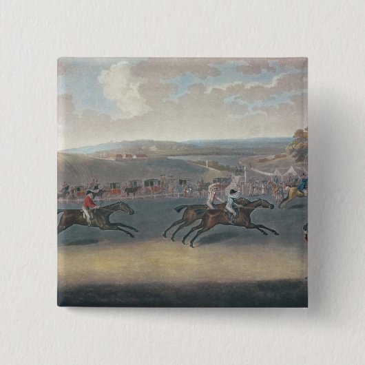 Derby Sweepbelang, 1791/2 Vierkante Button 5,1 Cm (Voorkant)
