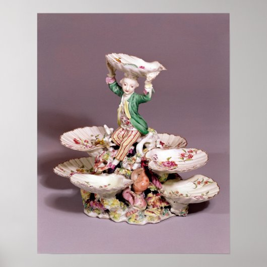Derby-tafelcenterstuk, 1760-65 poster (Voorkant)