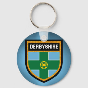 Derbyshire Flag Sleutelhanger