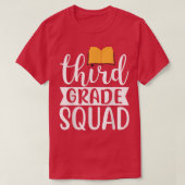 Derde 3e graad Terug naar School T-Shirt (Design voorkant)