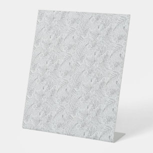 Derde 6 reclamebord met voetstuk