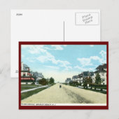 Derde avenue, Bradley Beach, NJ  Briefkaart (Voorkant / Achterkant)