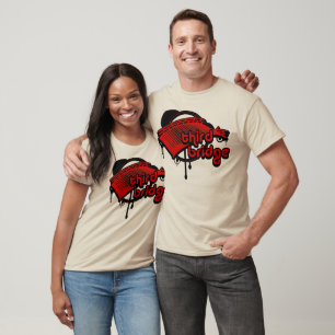 Derde brug. Red&Black. T-shirt