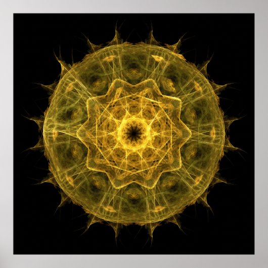 Derde Chakra - Manipura - Joodse stad Poster (Voorkant)