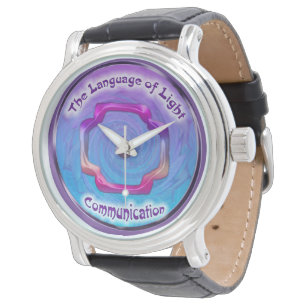 Derde Eye Chakra symbool van communicatie Horloge