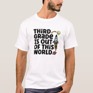 Derde graad is uit deze wereld t-shirt