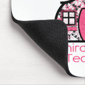 Derde graad lerarenschildertje Schoolhouse Muismat (Hoek)