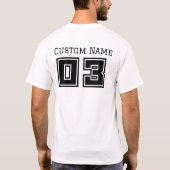 Derde graad t-shirt (Achterkant)