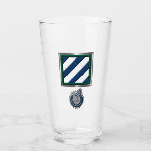 Derde Infanterie Divisie Patch & Insignia Glas